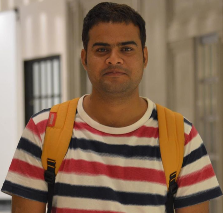 Portrait of Santosh Gothwal, Founder and CEO of GC Biotech